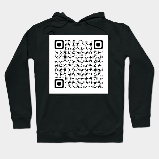 Tail To Paw QR Code Hoodie by Tail To Paw Animal Support